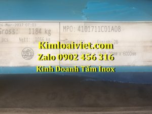 Inox 2083 Tấm 1mm